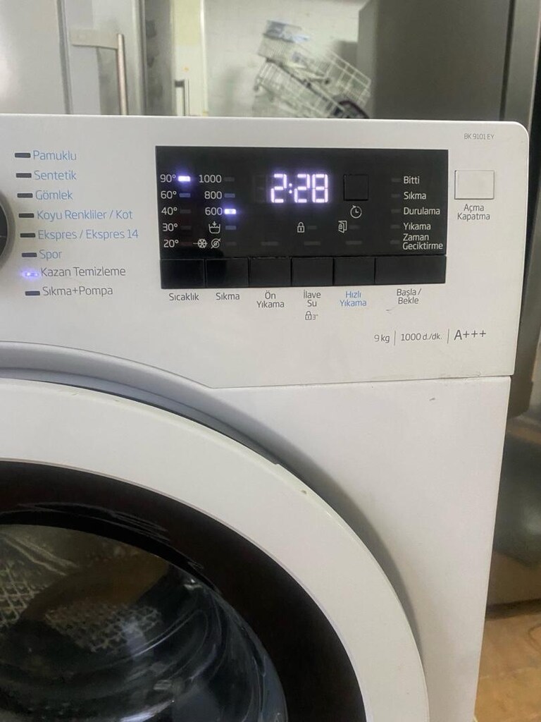 Sıfırdan Farksız Yeni Model 9 kg Beko Çamaşır Makinesi! - 7