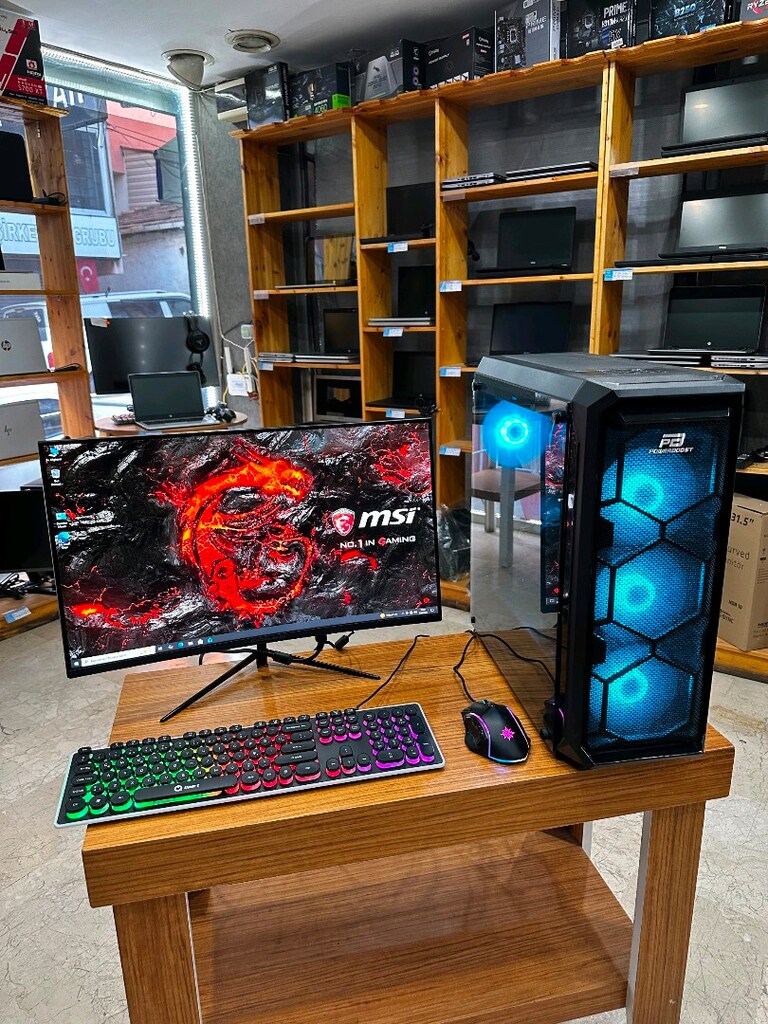 Masaüstü Gaming Rzyen 5 5500 RTX 3060 16 GB RAM 512 GB SSD - 3