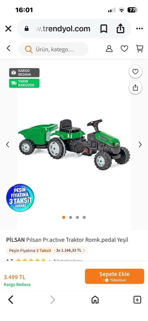 pilsan pedalı traktör römorku lu - 12