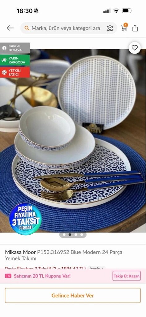 24 parça yemek takımı - 2