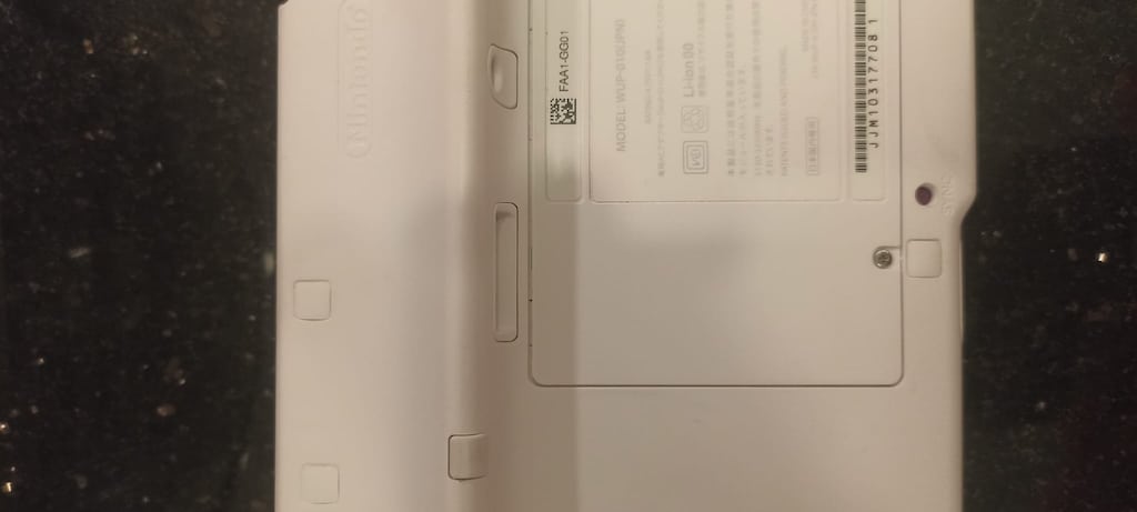 Wii u Gamepad Beyaz Japon Bölge - 13