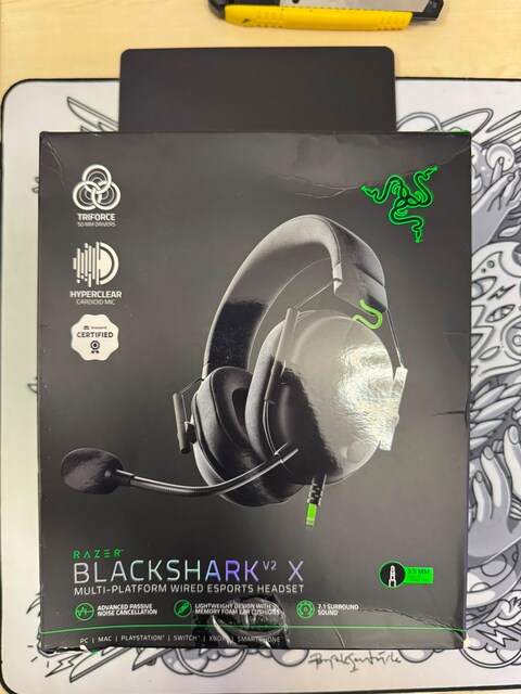 Razer BlackShark V2 X 7.1 Kablolu Kulak Üstü Oyuncu Kulaklığı