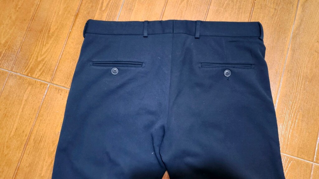 Erkek likralı koyu lacivert pantolon. - 5