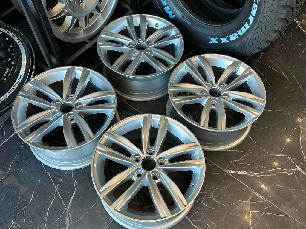 15 JANT 5X100 VW POLO SEAT İBİZ FİAT DARTFORD SIFIR GİBİ HATASIZ TAKIM - 5