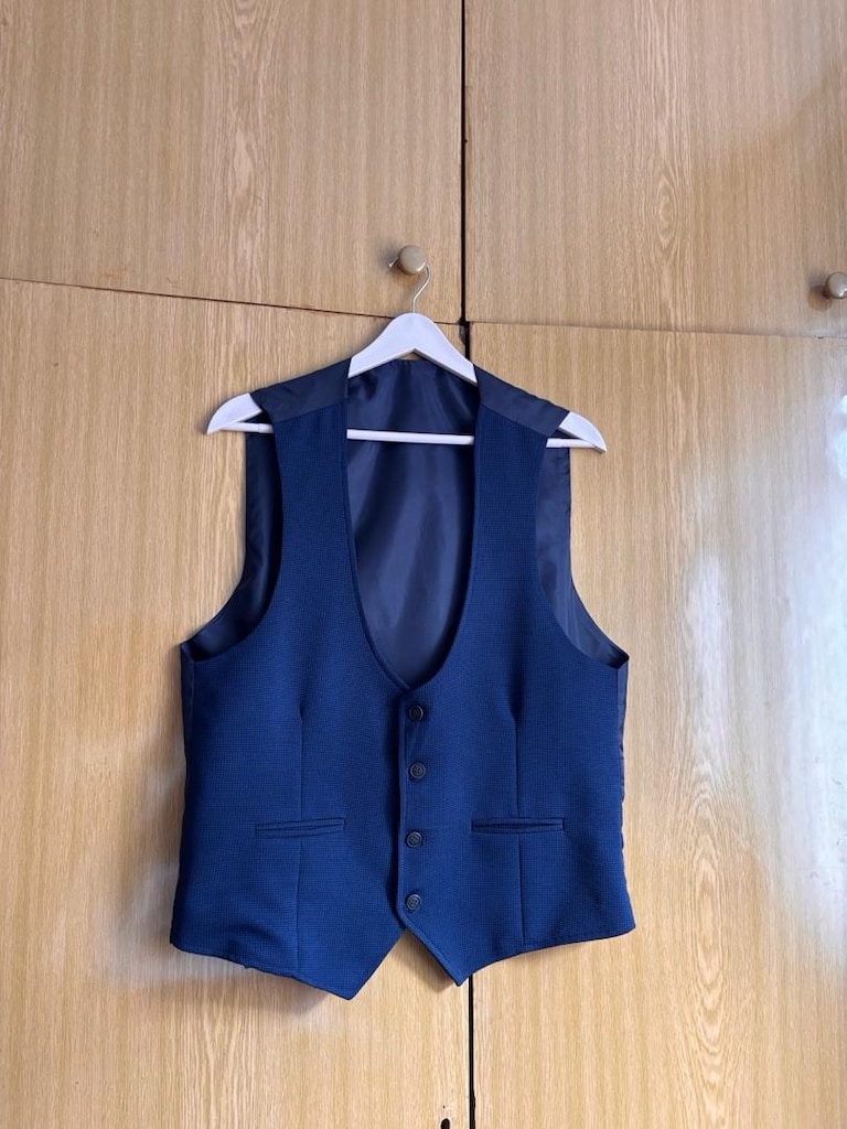 LACİVERT YELEKLİ CEKET - 7