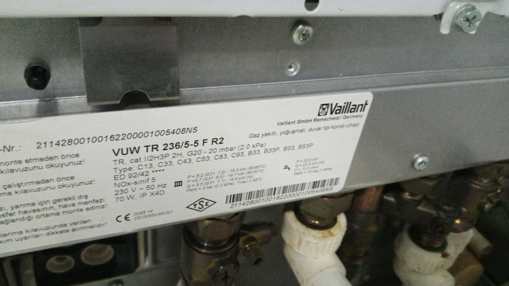 Vaillant yoğuşmalı kombi - 7
