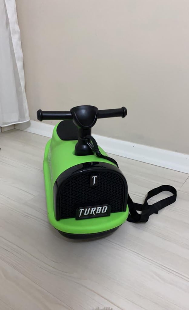 Yeşil Turbo Scooter - 2