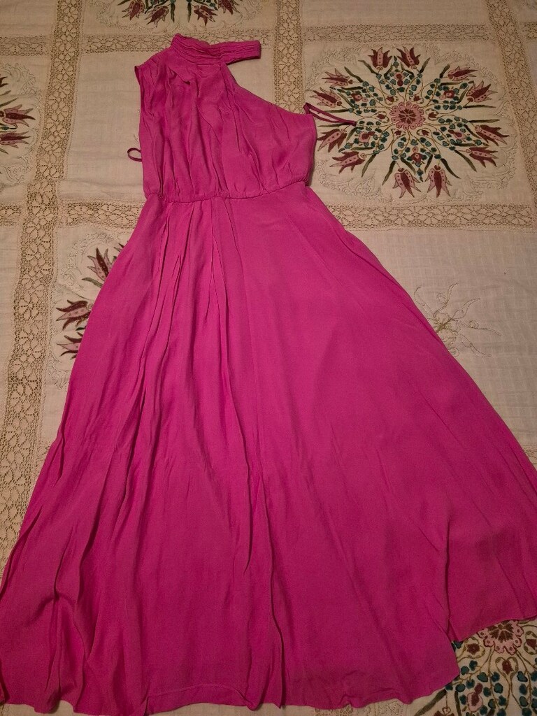 IPEKYOL FUSYA PEMBE ELBISE - 2