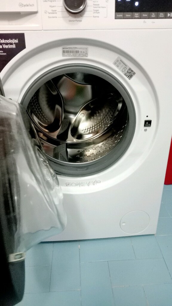 Arçelik 10 kiloluk çamaşır makinesi temiz - 3