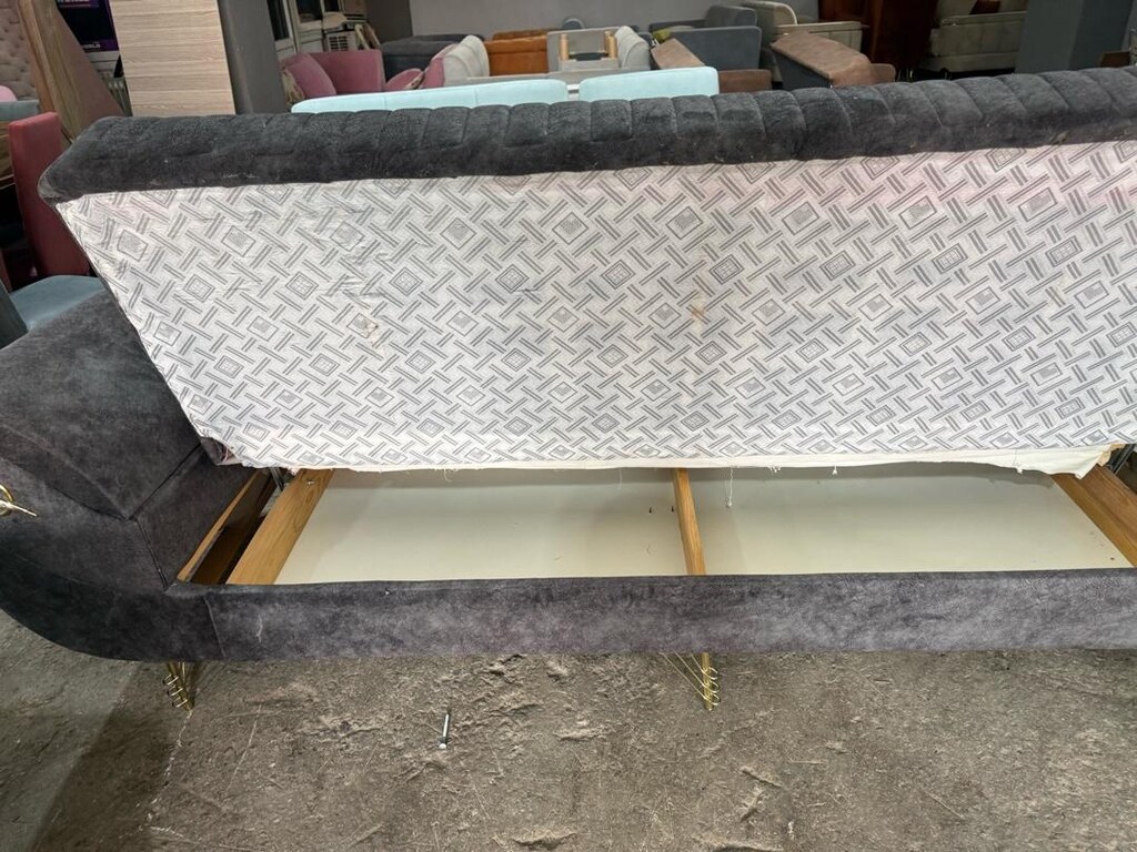 koltuk takımı 3adet 3lü eve teslim altı sandıklı - 12