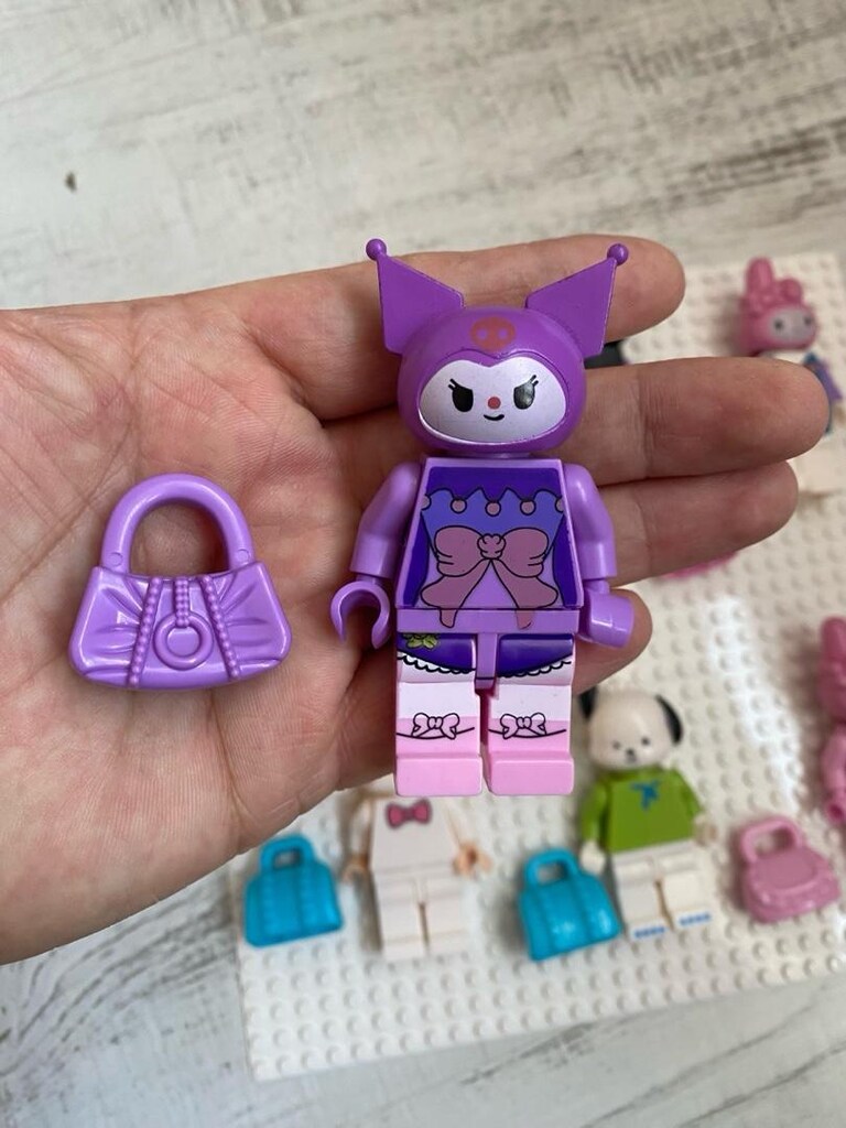 lego duplo sanrio kuromi melody figürleri - 2