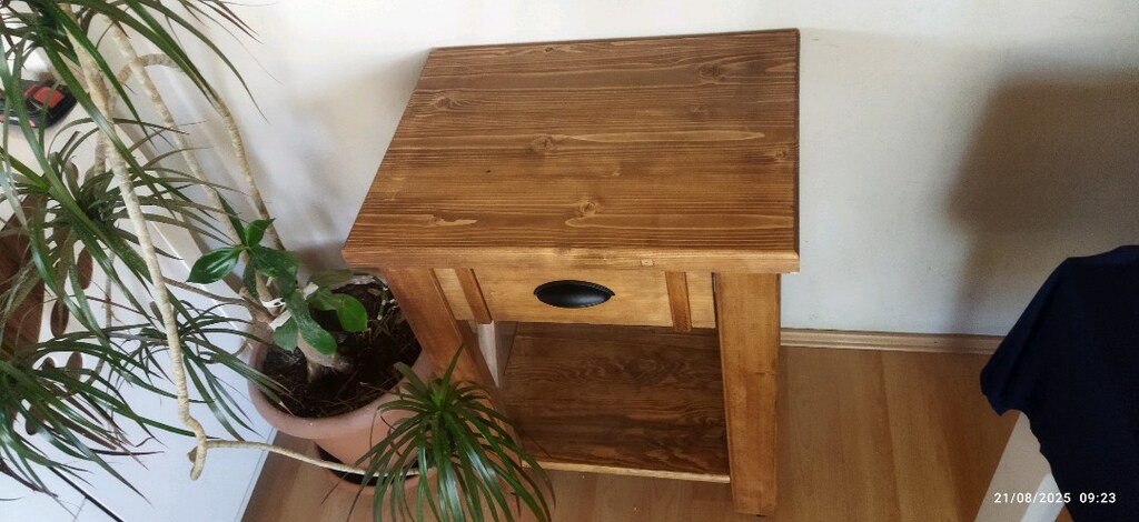 RUSTİK AHŞAP BANYO DOLABI - 4