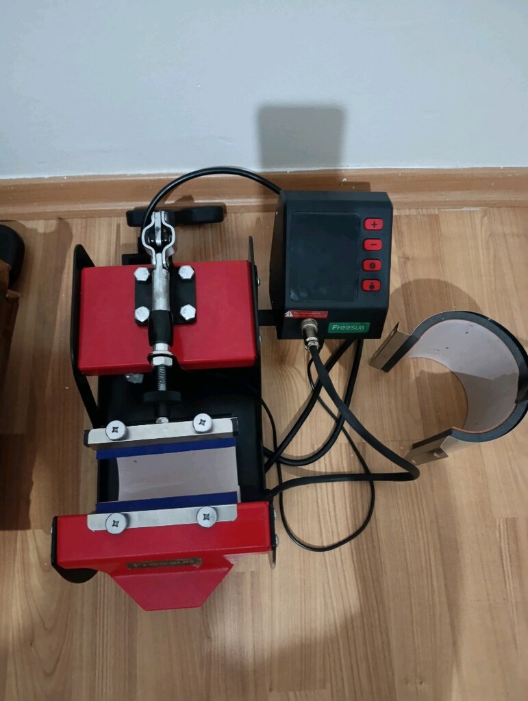 Süblimasyon Baskı Presi (Freesub 8100) tshirt kupa Epson L3250 yazıcı - 4