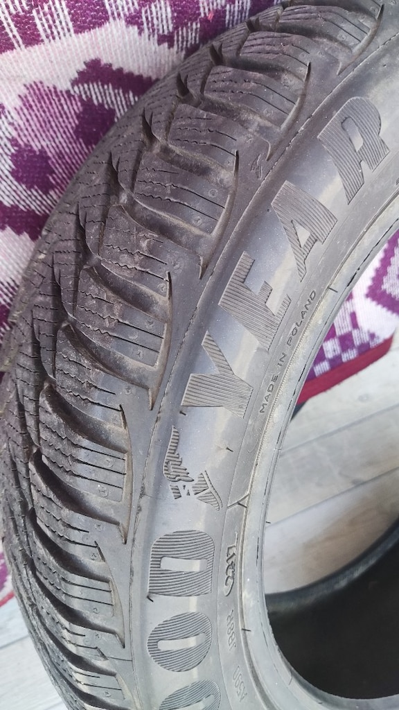 185/60/r15 kışlık goodyear ultragrip8 lastik 22/17 üretim 2 adet - 5