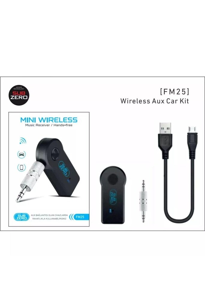Subzero FM25 Bluetooth Aux Araç Kiti Müzik Çalar - 7