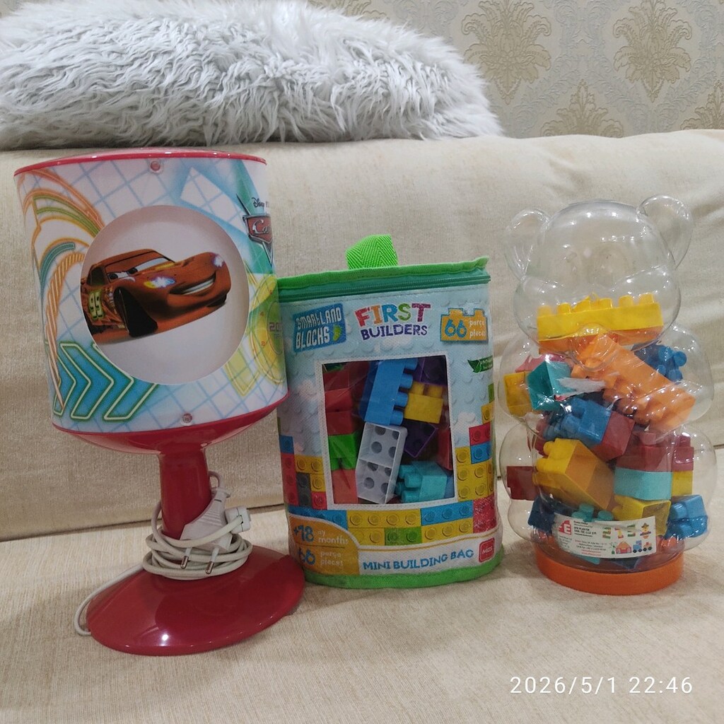 Çocuk LEGO ve gece abajuru - 2