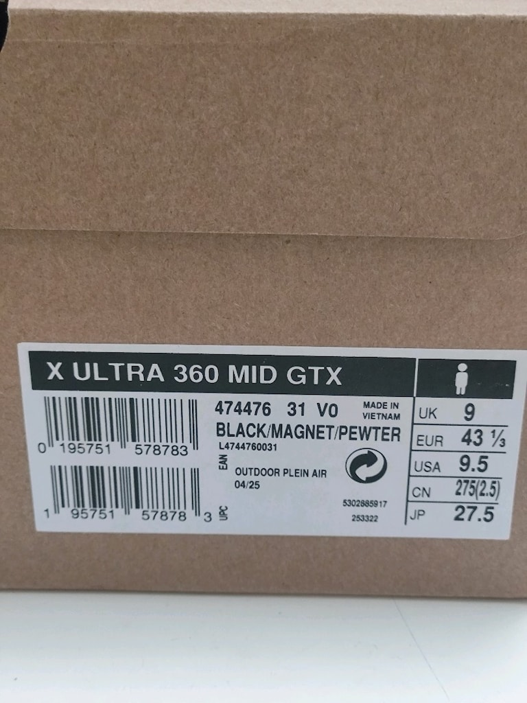 Salomon Gore-Tex 43.5 numara bot - Sıfır - 5