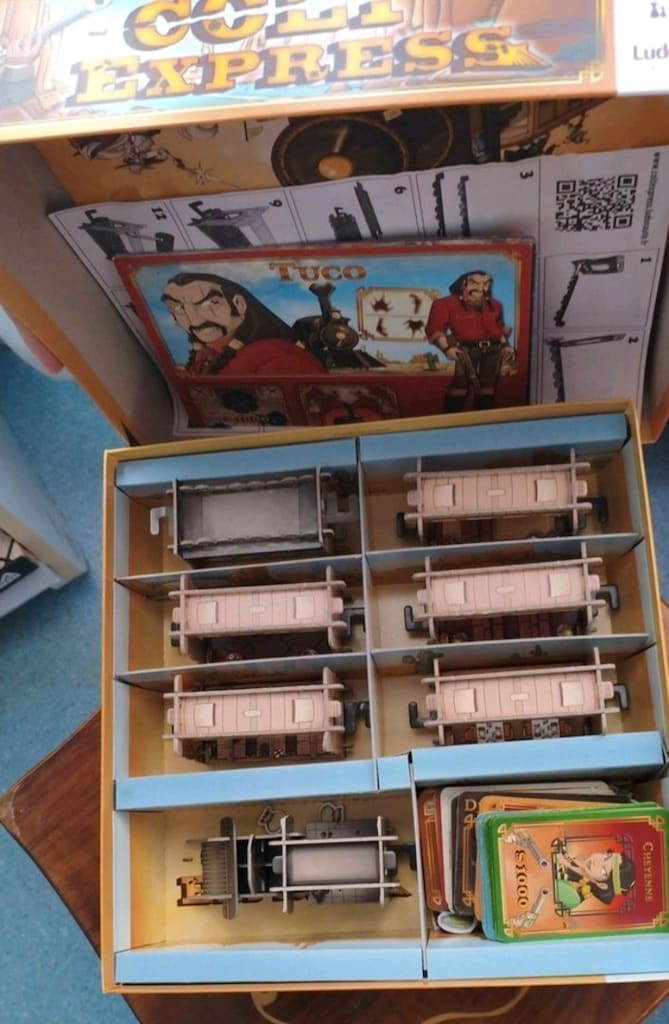 colt express türkçe kutu oyunu - 2
