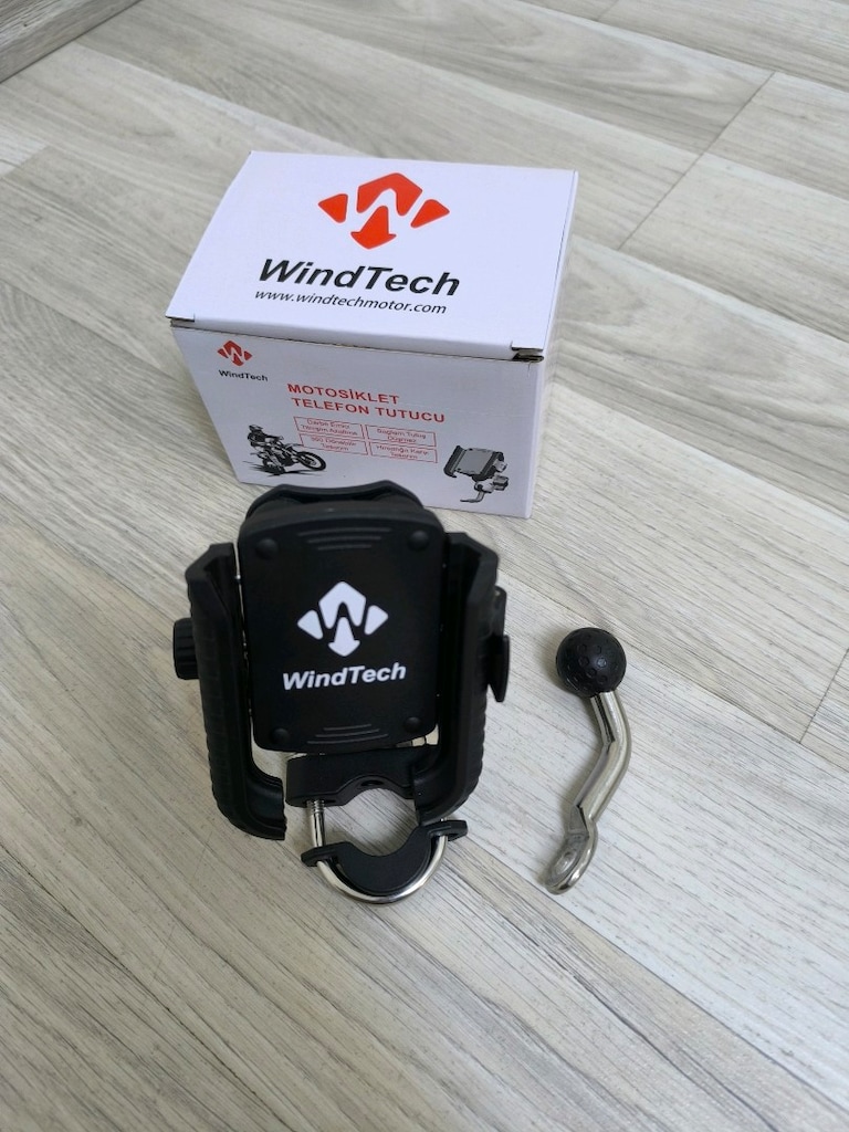 Telefon Tutucu WİNDTECH Ayna ve Gidon Bağlantılı Sıfır - 4
