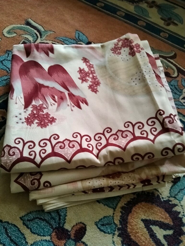 eski, vintage perde takımı - 3
