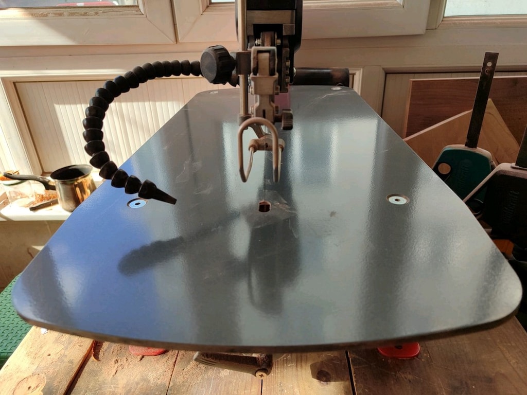 Roxwood 0292 değişken hızlı açılı kıl testere dekupaj makinası 560 mm - 4