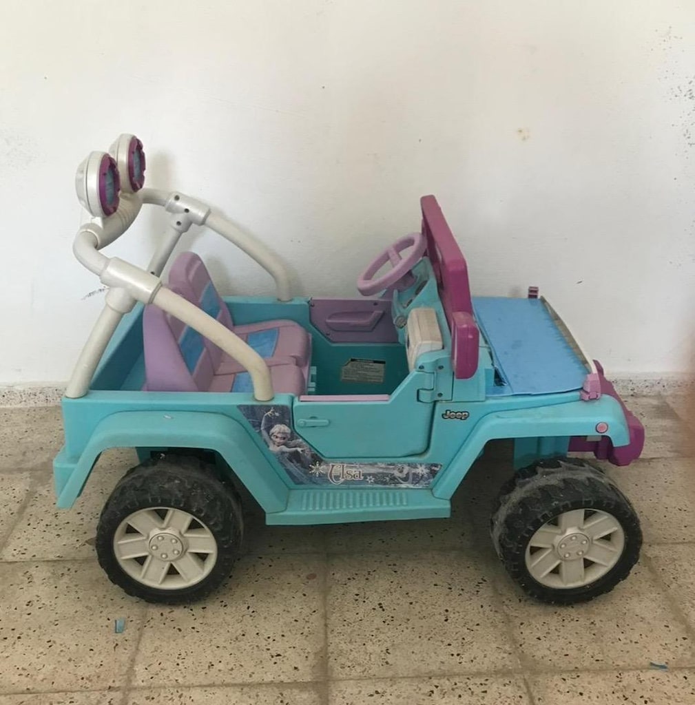 Karlar kraliçesi Elsa ve anna frozen akülü araba - 2