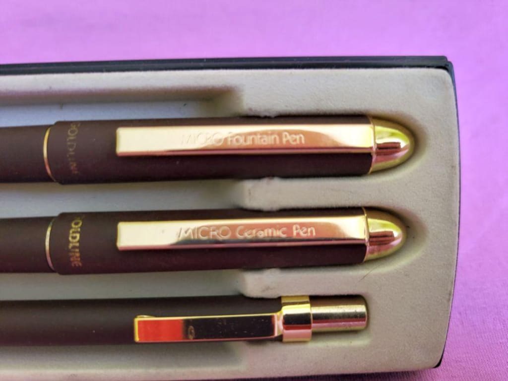 Kalem Seti Goldline MICRO Ceramic - 2