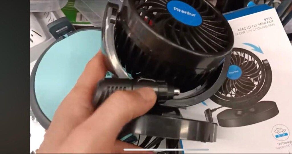 araç içi fan12v - 2