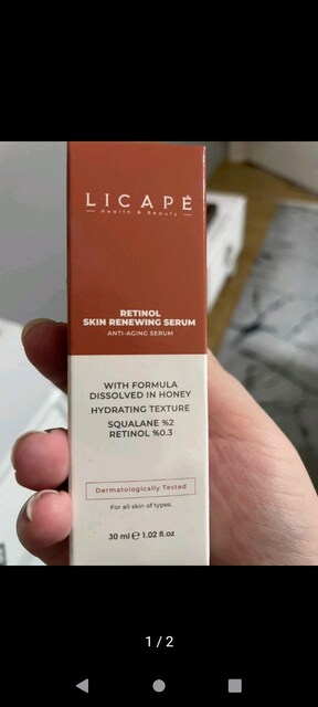 Licape Retinol Cilt Yenileyici Serum 1000 Hour