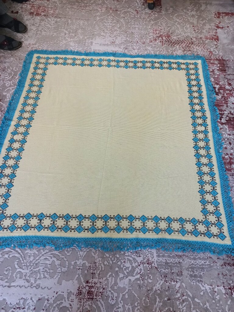 ETAMİN EL İŞİ, MASA ÖRTÜSÜ - 3