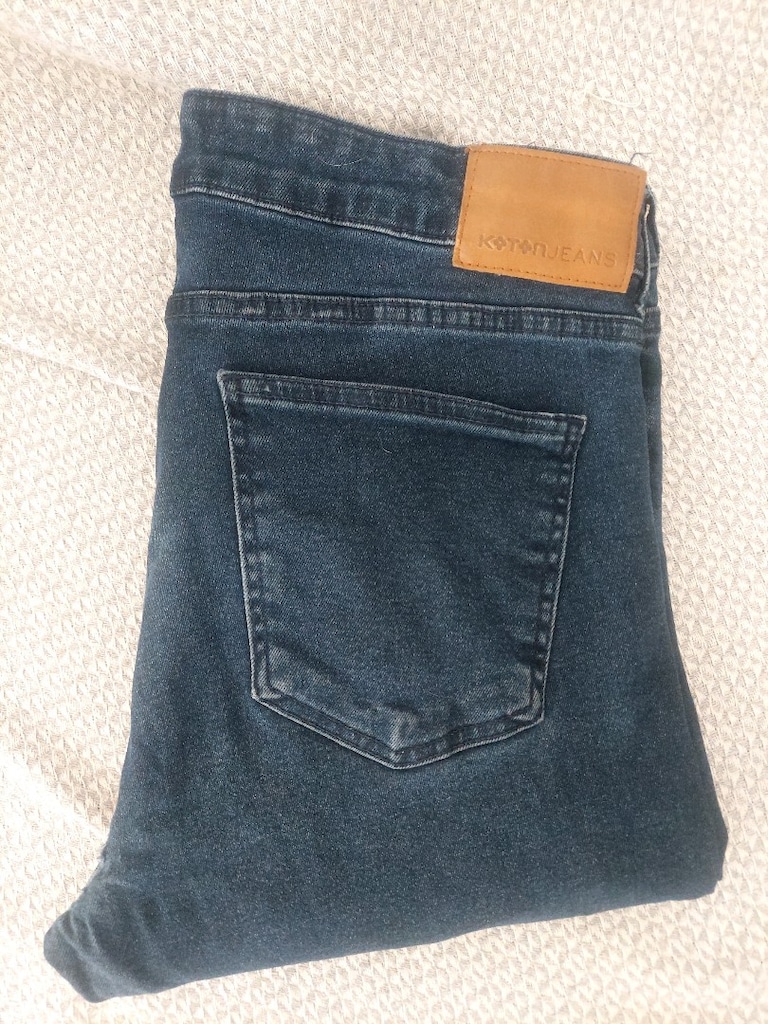 KOTON Brad erkek lacivert kot Pantolon 33/30 beden