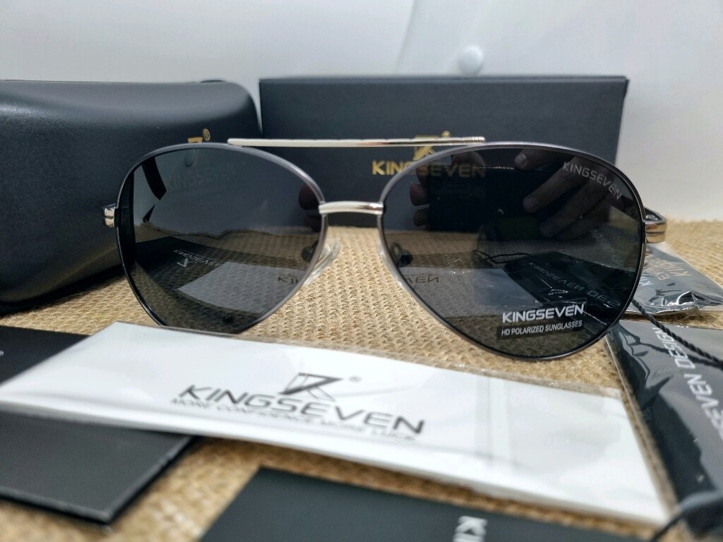 Kingseven erkek polarize güneş gözlüğü gözlük - 6