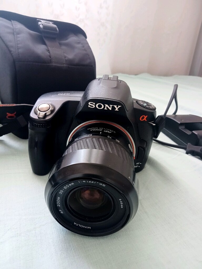 Sony A290 Fotoğraf Makinesi + Minolta Lens - 2