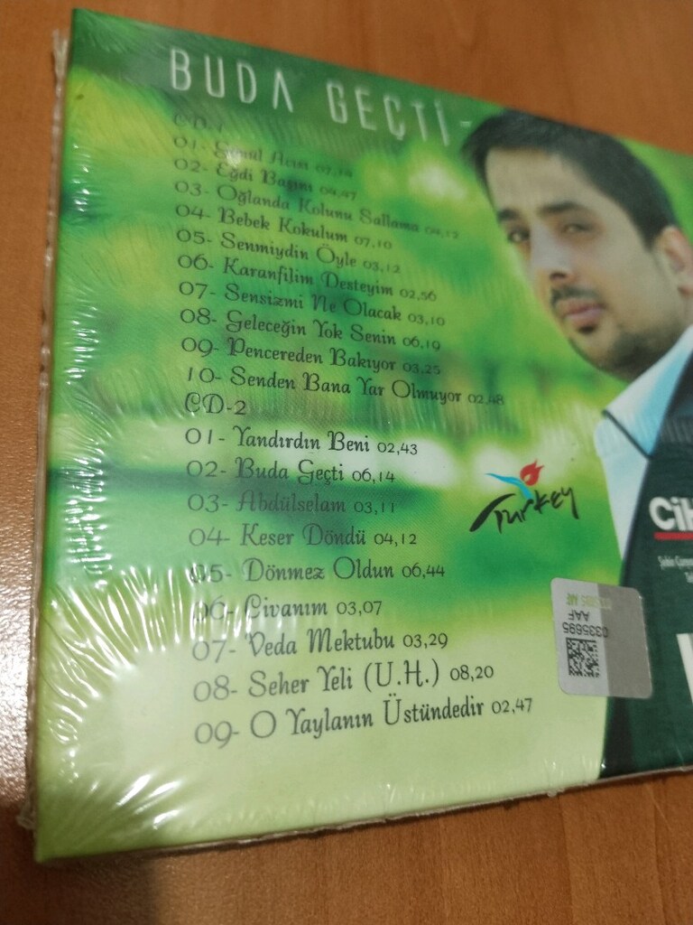 YENİ AMBALAJLİ ORJİNAL TURK MÜZİĞİ ( ÖMER FARUK - BUDA GEÇTİ ) - 3