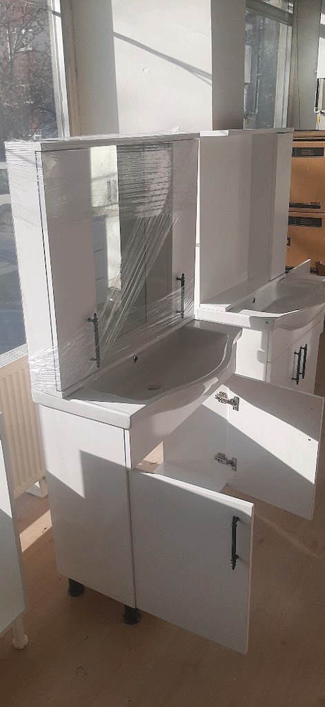 ALT UST 65LIK 80LIK MDF BANYO DOLAPLARI - 5