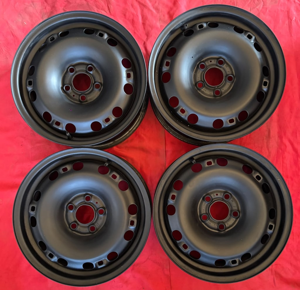 15 5X100 ORJİNAL VOLKSWAGEN POLO DEMİR JANT GOLF4 SEAT UYUMLU - 3