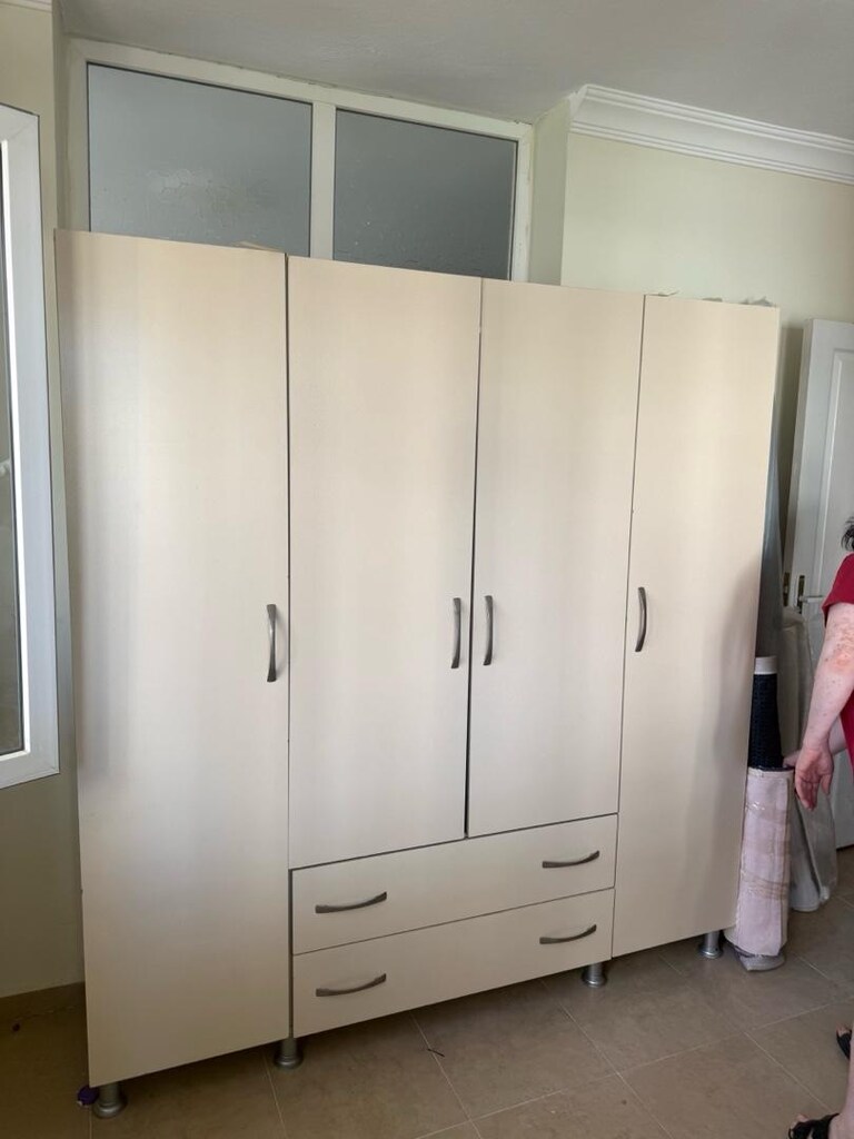 elbise dolabı sağlam mdf 2ci el eve teslim - 2