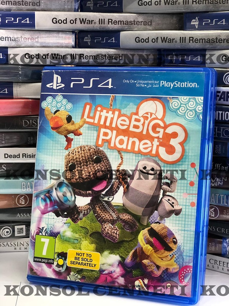 Little Big Planet 3 - PS4 - SIFIR - OYUN - TAKAS-BAKIRKÖY MEYDAN - 2