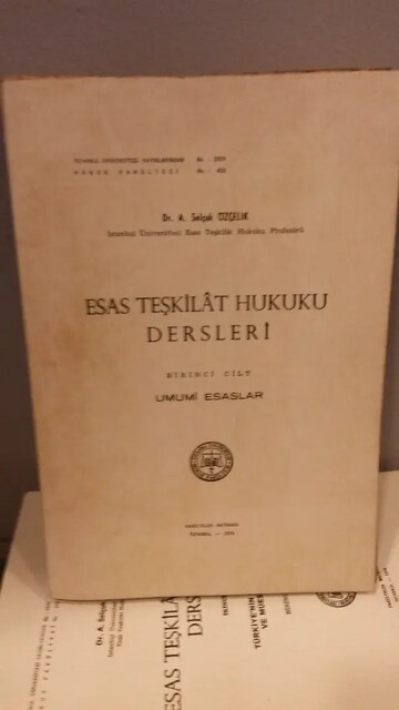 Esas Teşkilat Hukuku 2 Cilt