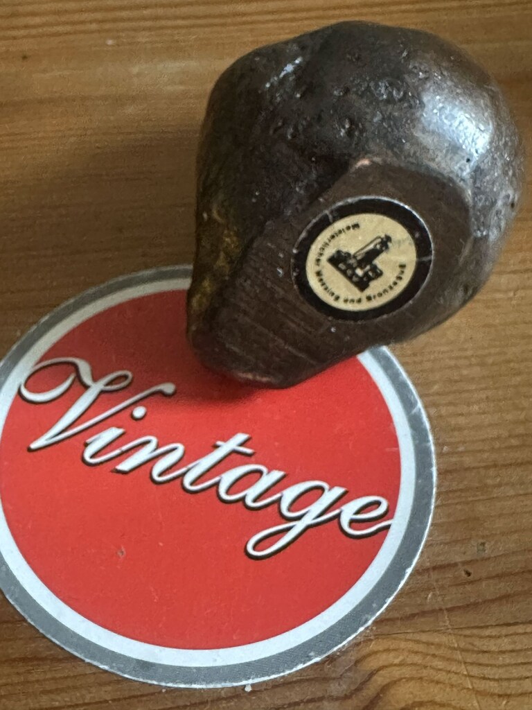 1960'lar Dönemi Eşsiz Alman Brutalist Masif Bronz Yavru Kuş, 357gr. - 5