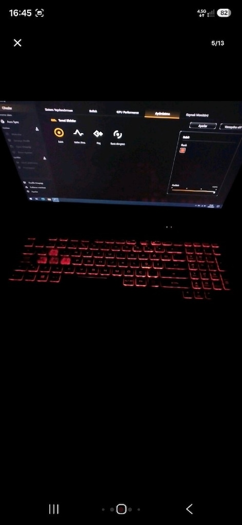 asus tuf ryzen7 laptop - 5