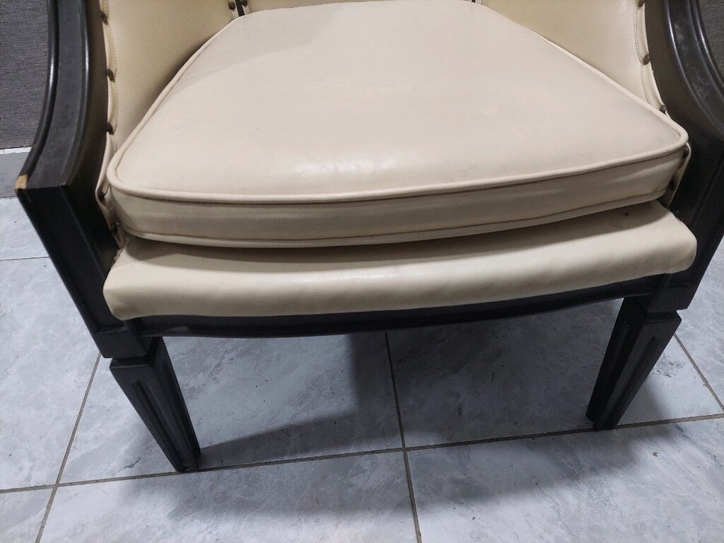 Tekli berjer. Deri kaplama. Ölçüleri resimde var. - 7