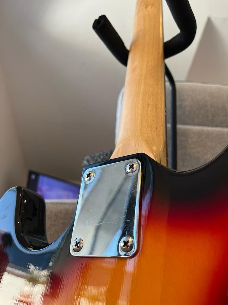 FULL SET MUSIC STATION SSS STRAT ELEKTRO GİTAR + MİDEX 25BTU AMFİ - 5