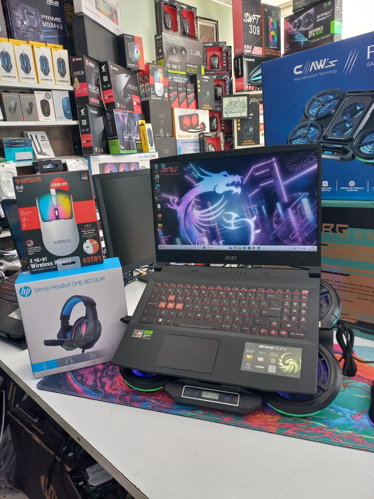 HATASIZ!!! MSİ BRAVO RYZEN 7 7535HS 16 GB RAM DDR5 RTX 4060 - 9