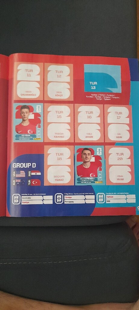 panini sticker albüm 98 çıkartmalı - 2