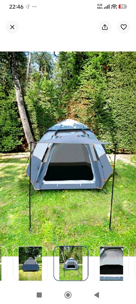 Northpasific Çift Katmanlı Otomatik Çadır - 5