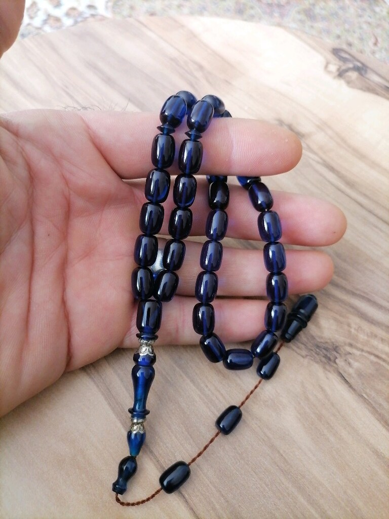 Ateş Kehribar Tesbih - 3