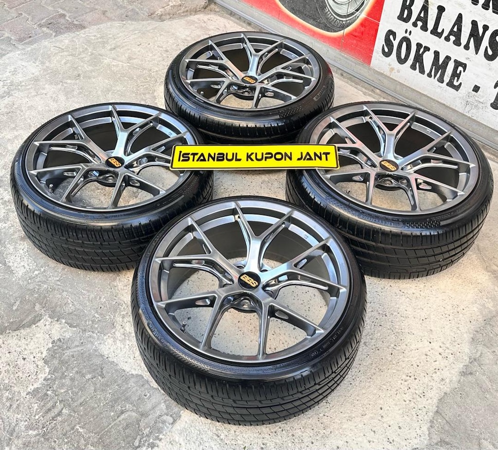 19 inç BBS Fİ-R 5x114.3 JANT LASTİK TAKIMI 215/35/19 235/35/19 DOT2025 - 2
