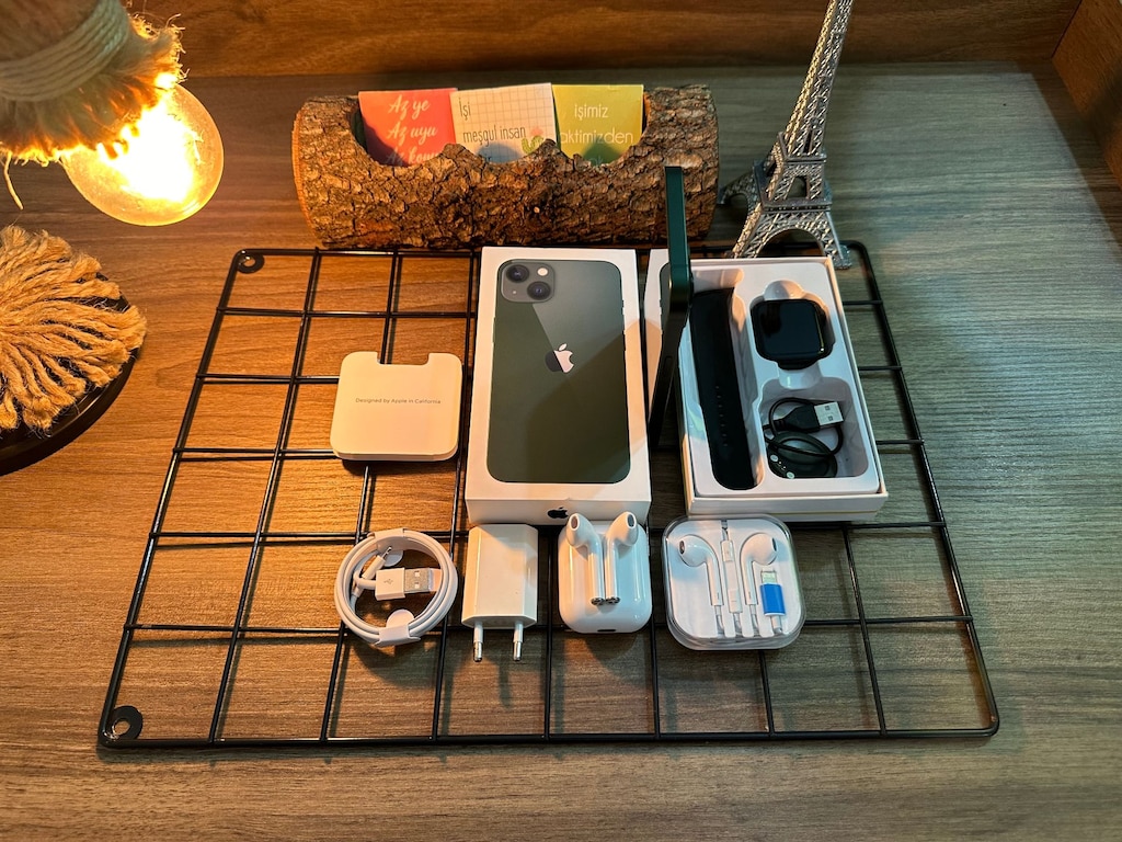 GARANTİLİ İPHONE 13 GREEN - 5