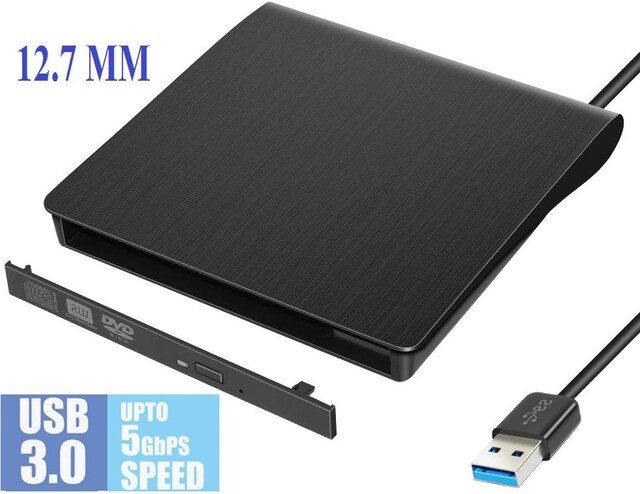 4368 Usb 3.0 Sata 12.7Mm Dvd Rw Writer Optik Okuyucu Harici Kutusu
